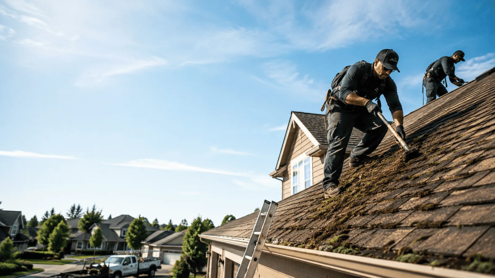 Roof Moss Removal in Cheriton, VA near me